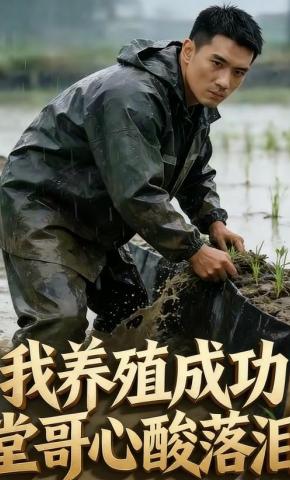 短剧《我养殖成功堂哥心酸落泪》海报