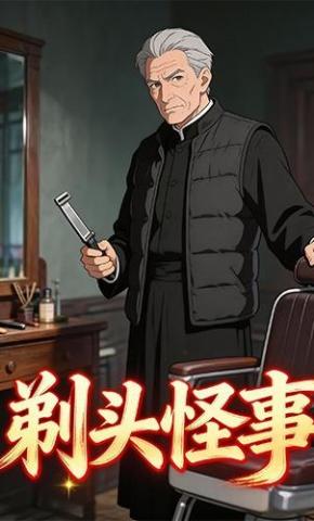 短剧《剃头怪事》海报