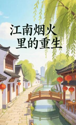 短剧《江南烟火里的重生》海报