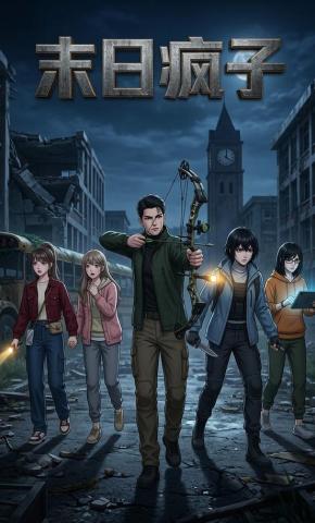 短剧《末日疯子》海报