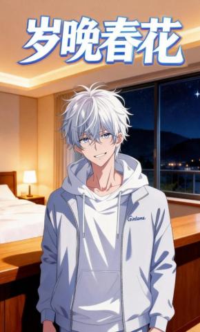 短剧《岁晚春花》海报