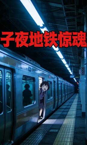 短剧《子夜地铁惊魂》海报