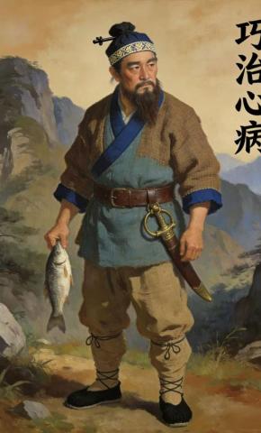 短剧《巧治心病》海报