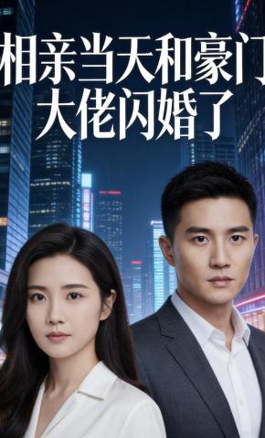 短剧《相亲当天和豪门大佬闪婚了》海报