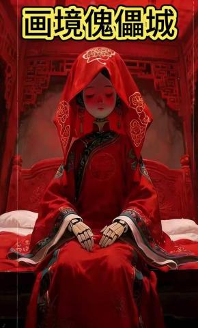 短剧《画境傀儡城》海报