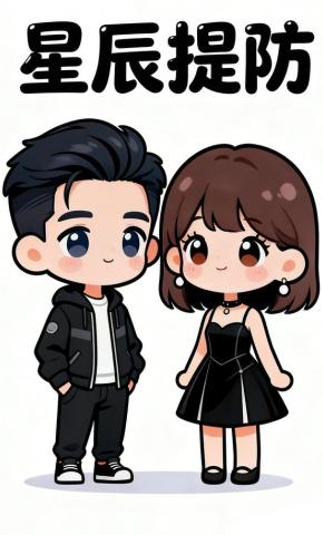 短剧《星辰提防》海报