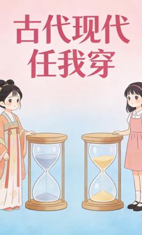 短剧《古代现代任我穿》海报