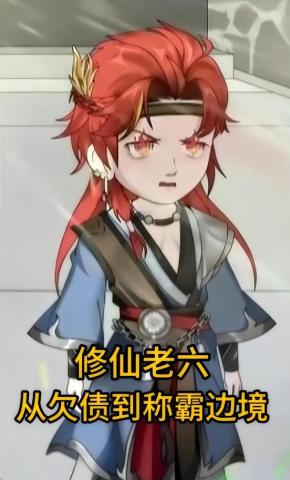 短剧《修仙老六：从欠债到称霸边境》海报