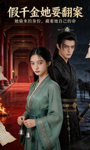 短剧《假千金她要翻案》海报
