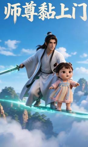 短剧《师尊黏上门》海报