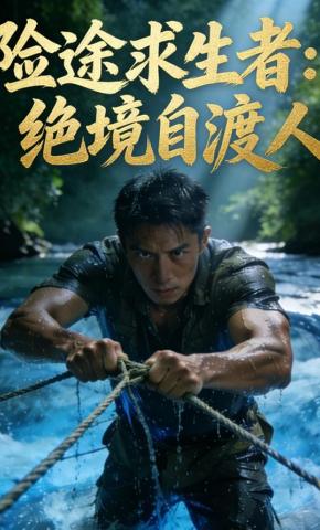 短剧《险途求生者：绝境自渡人》海报