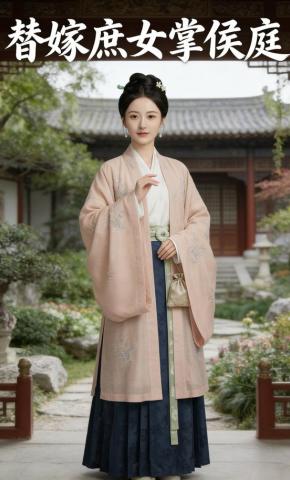 短剧《替嫁庶女掌侯庭》海报