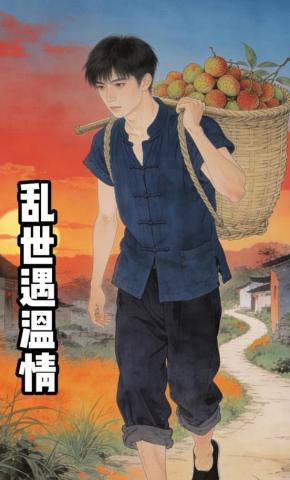 短剧《乱世遇温情》海报