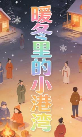 短剧《暖冬里的小港湾》海报