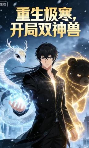 短剧《重生极寒，开局双神兽》海报