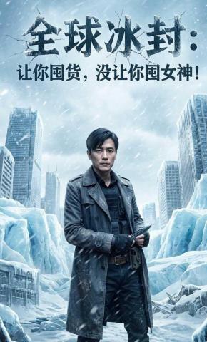 短剧《全球冰封：让你囤货，没让你囤女神！》海报