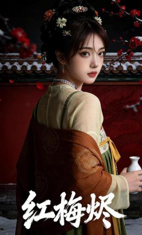 短剧《红梅烬》海报