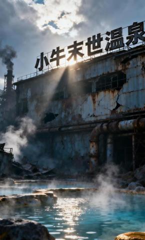 短剧《小牛末世温泉》海报