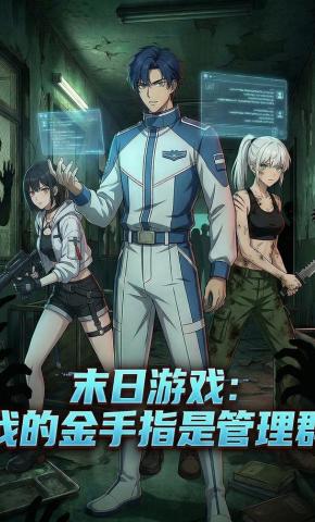 短剧《末日游戏：我的金手指是管理群》海报