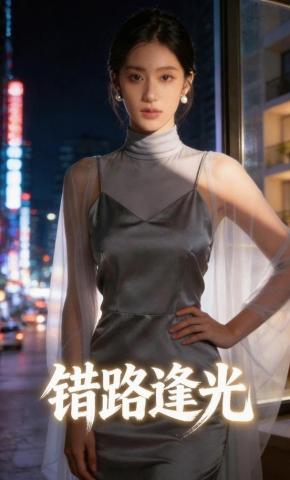 短剧《错路逢光》海报