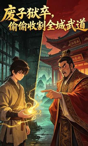 短剧《废子狱卒，偷偷收割全城武道》海报