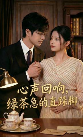 短剧《心声回响，绿茶急的直跺脚》海报