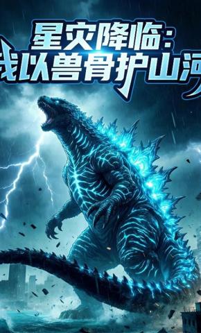 短剧《星灾降临：我以兽骨护山河》海报