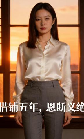 短剧《借铺五年，恩断义绝》海报