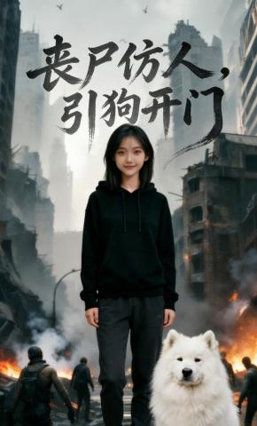 短剧《丧尸仿人，引狗开门》海报