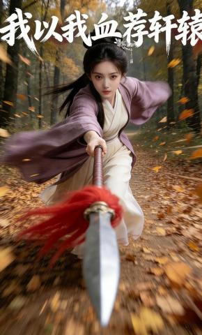 短剧《我以我血荐轩辕》海报