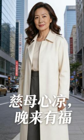 短剧《慈母心凉，晚来有福》海报