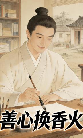 短剧《善心换香火》海报