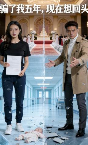 短剧《骗了我五年，现在想回头》海报