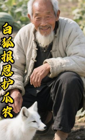 短剧《白狐报恩护瓜农》海报