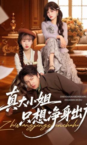 短剧《真大小姐只想净身出户》海报