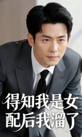 短剧《得知我是女配后我溜了》海报