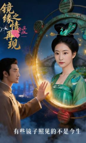 短剧《镜缘之情缘再现》海报