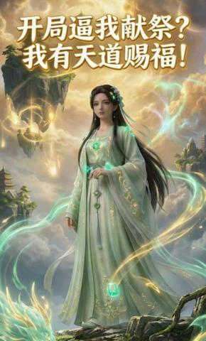 短剧《开局逼我献祭？我有天道赐福！》海报