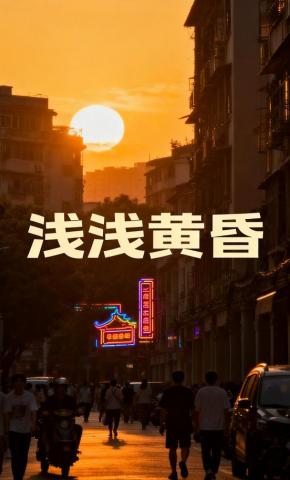 短剧《浅浅黄昏》海报