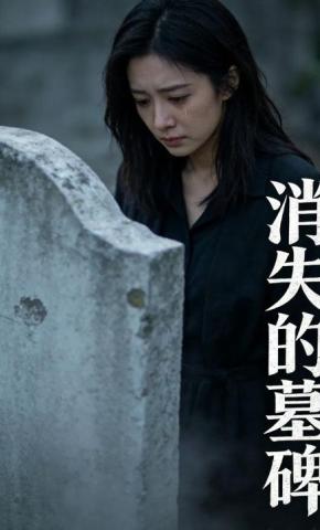短剧《消失的墓碑》海报