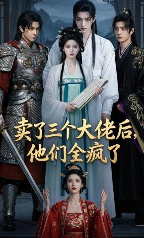 短剧《卖了三个大佬后，他们全疯了》海报