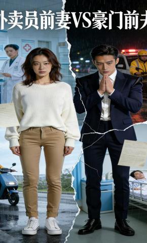 短剧《外卖员前妻VS豪门前夫》海报