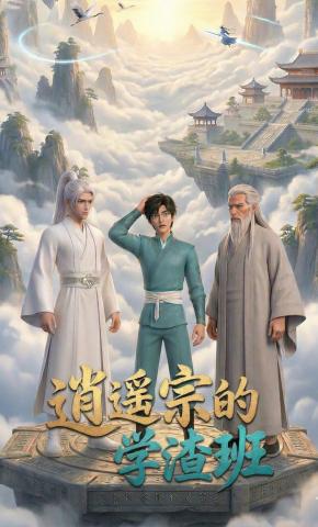 短剧《逍遥宗的学渣班》海报