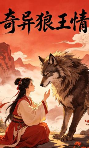 短剧《奇异狼王情》海报