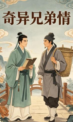 短剧《奇异兄弟情》海报