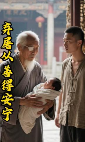 短剧《弃屠从善得安宁》海报