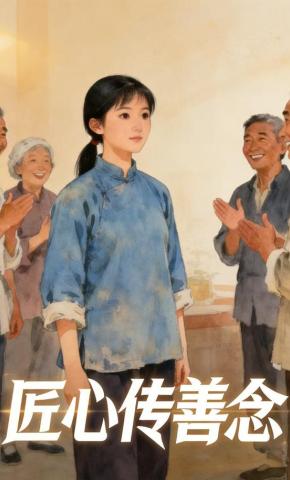 短剧《匠心传善念》海报