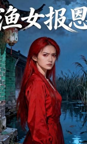 短剧《渔女报恩》海报