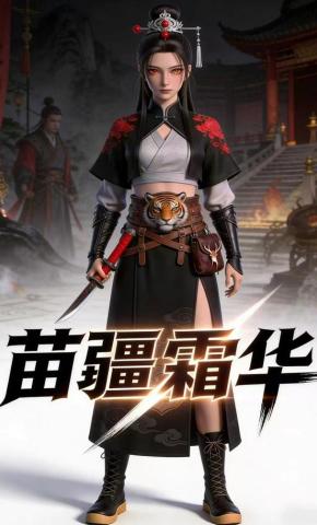 短剧《苗疆霜华》海报