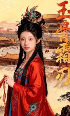 短剧《玉骨霜刃》海报